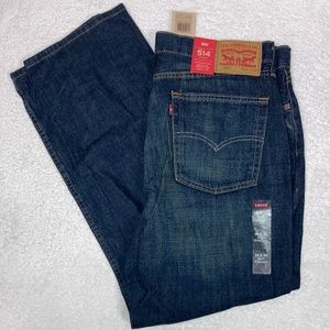 NWT Levi’s 514 straight regular fit w36 L30